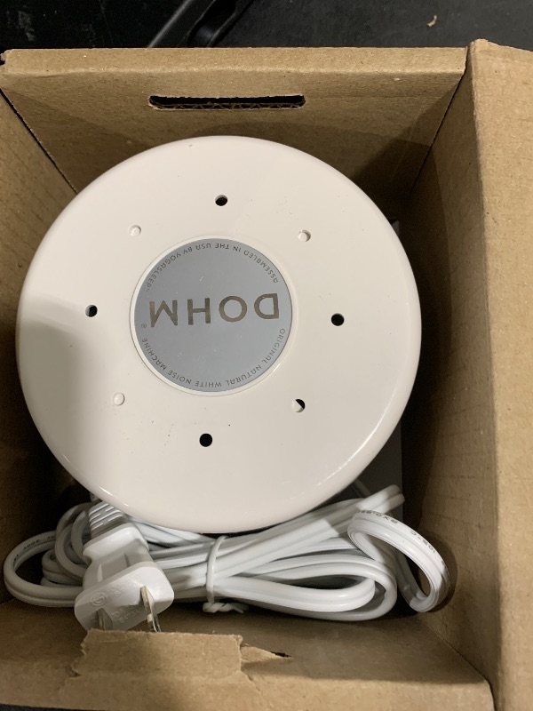 Photo 1 of Yogasleep Dohm Classic (White) The Original White Noise Sound Machine, Soothing Natural Sounds from a Real Fan, Sleep Therapy for Adults & Baby, Noise Cancelling for Office Privacy & Meditation
Visit the YOGASLEEP Store
