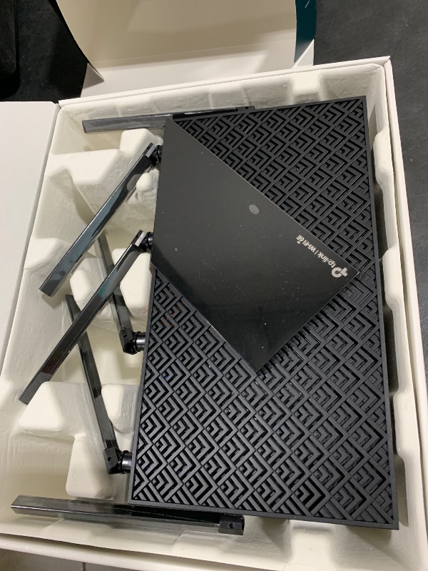 Photo 1 of TP-Link AXE5400 Tri-Band WiFi 6E Router (Archer AXE75), 2025 PCMag Editors' Choice, Gigabit Internet for Gaming & Streaming, New 6GHz Band, 160MHz, OneMesh, Quad-Core CPU, VPN & WPA3 Security