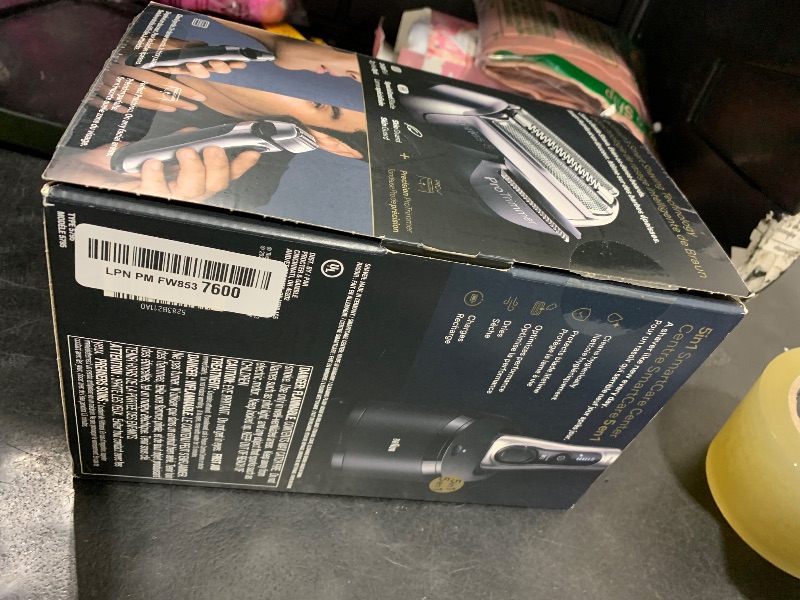 Photo 1 of Braun Series 8 8567cc Electric Razor for Men, 4+1 Shaving Elements & Precision Long Hair Trimmer, 5in1 SmartCare Center, Close & Gentle Even on Dense Beards, Wet & Dry Electric Razor, 60min Runtime