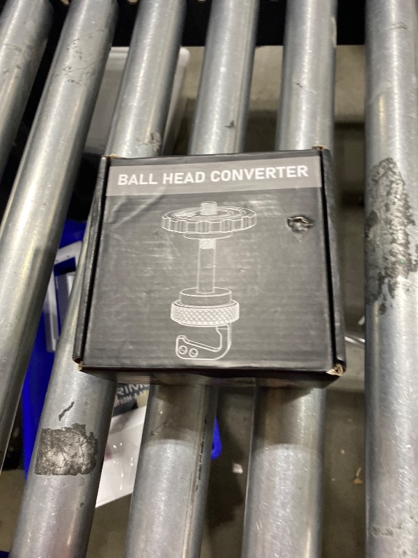 Photo 1 of ARCA Ball Head Converter Adapter for BOG DeathGrip Conversion Mount All Metal WEYLLAN BA5 Anti BallHead Loosening, Gravity Hook Design Compatible with Universal Tripod Ballhead with 3/8" Female Thread