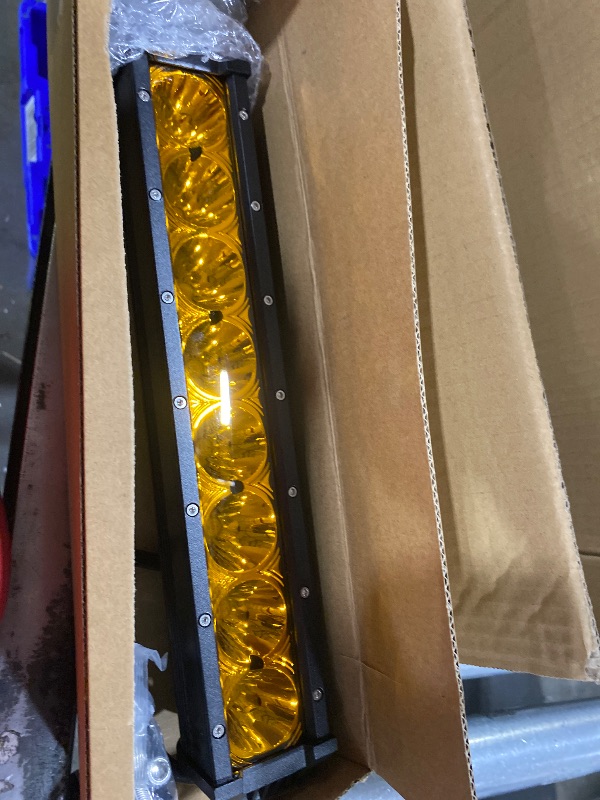 Photo 1 of Chelhead Yellow Can Am X3 Light Bar Shock Tower Mount Compatible with Rocker Switch Wiring Harness 40W Spot Beam with Can-Am Maverick X3 & X3 Max X RS Turbo R,Canam x3 Accessories