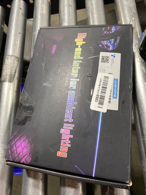 Photo 1 of Jushope Interior Car LED Strip Lights, Acrylic LED Lights for Car with Dynamic Dreamcolor Chasing, Ambient Lighting Kits Music Sync Wireless APP and RF Remote Control (10 in 1)