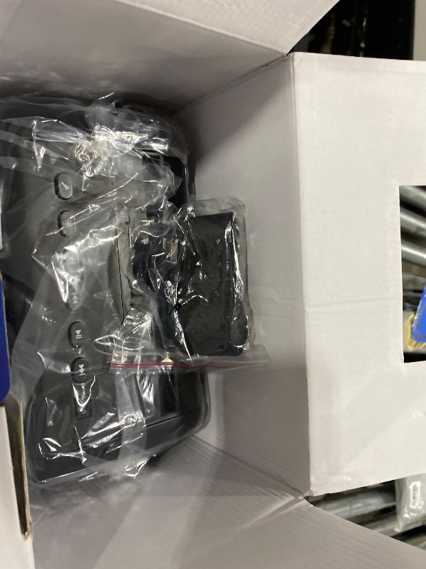 Photo 1 of VOSOCO Karaoke Machine, Portable Bluetooth Karaoke Speaker with 2 Wireless Microphones, PA System for Adults Kids with LED Lights & Echo Adjustment, Supports TWS/TF/USB/AUX for Home Party