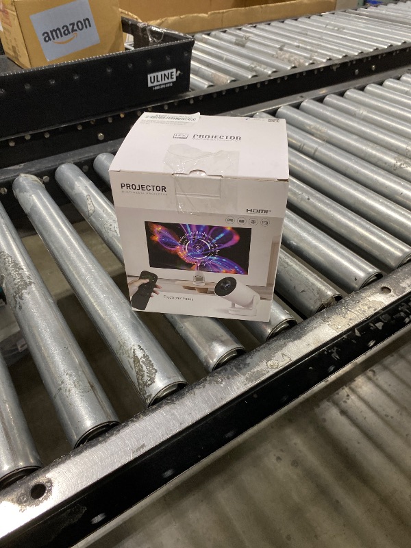 Photo 1 of ?Electric Focus?Mini Projector, Support 4K 1080P, 210 ANSI Portable Projector with WiFi and Bluetooth, Auto Keystone Correction Video Projector, Compatible with Smartphone,TV Stick,Laptop