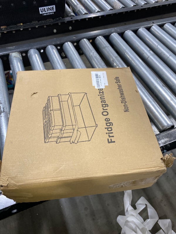 Photo 1 of 10 Pack Refrigerator Pantry Organizer Bins, Stackable Fridge Organizer Bins with Lids, Clear Plastic Food Storage Bins for Kitchen, Countertops, Cabinets, Fridge, Drinks, Fruits, Vegetable, Cereals