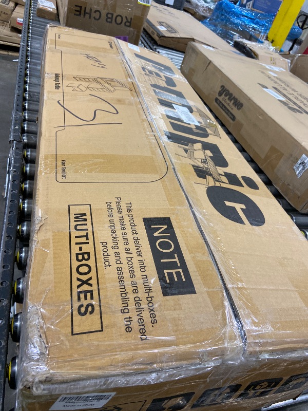 Photo 1 of WLIVE Makeup Vanity Desk with Lights, LED White Vanity with Lighted Mirror, Charging Station, RGB Vanity Table Set with 3 Drawers, 2 Cabinets and Chair for Bedroom, Bathroom