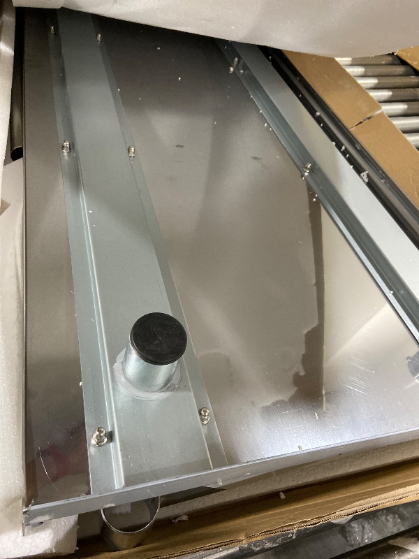 Photo 1 of Hally Sinks & Tables HStainless Steel Table for Prep & Work 24 x 72 Inches, NSF Commercial Heavy Duty Table with Undershelf and Backsplash for Restaurant, Home and Hotel