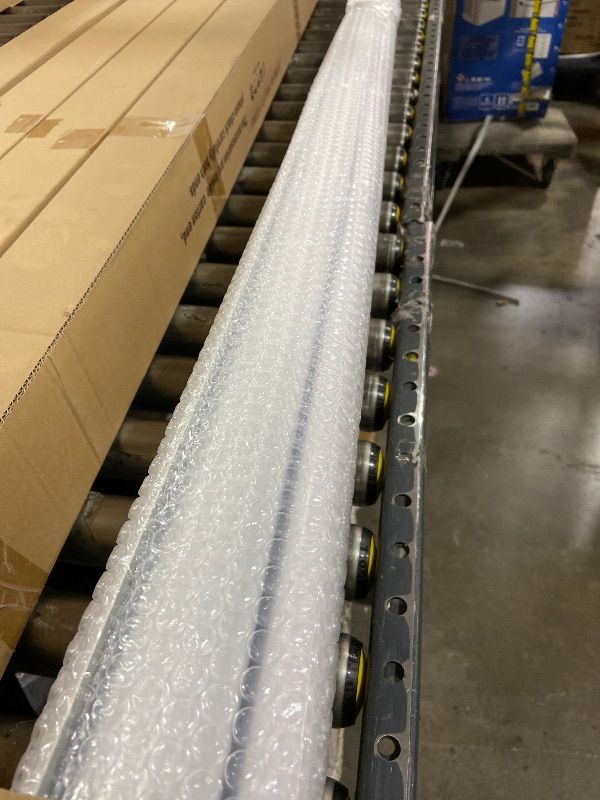 Photo 1 of SEEYE Cordless Zebra Blinds for Window, French Door Blinds Free-Stop Roller Window Shades with Valance 68" W x 90" H, Light Filtering Window Treatment Sheer Blinds & Shades Easy to Install, White