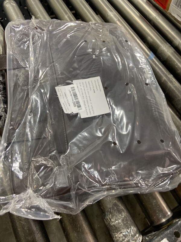 Photo 1 of RAINSMORE Mens Laptop Bag 16 Inch Leather Briefcase Vintage Messenger Bag for Men Large Crossbody Shoulder Office Computer Bag Retro College Satchel for Work, Business,Travel, Coffee