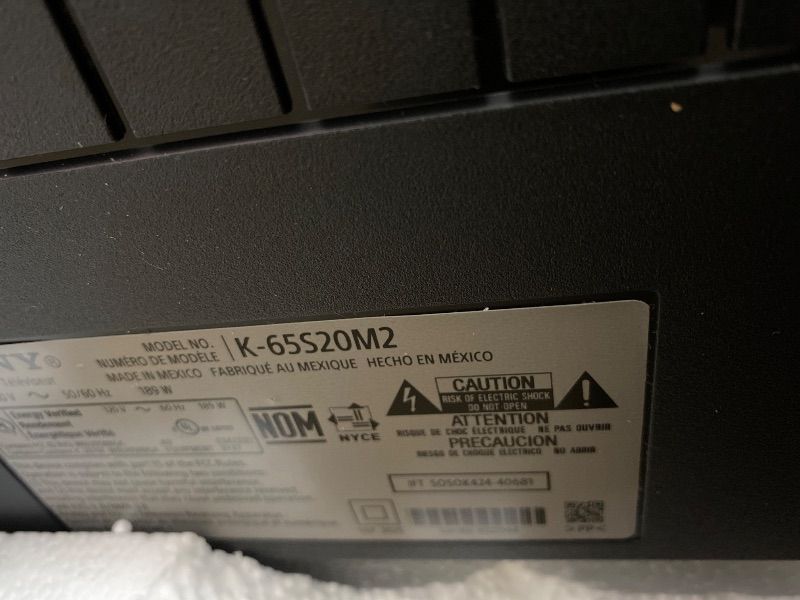 Photo 6 of Sony BRAVIA 2 II 65 Inch 4K Ultra HD LED Smart TV with Google TV and Exclusive Features for PlayStation®5 (K-65S20M2), 2025 Model