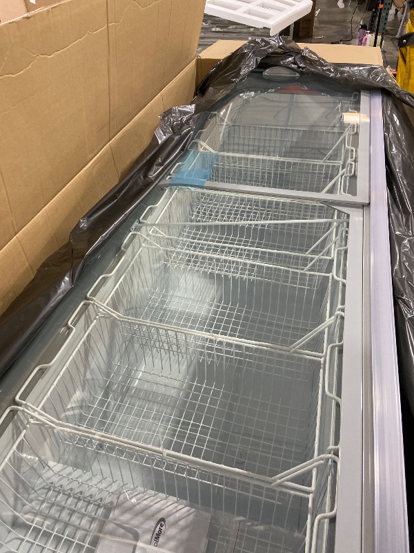 Photo 1 of KoolMore 78 Inch Manual Defrost Island Chest Freezer with 19 cu. ft. Capacity in White, ETL Listed (KM-ISCF-78MD)