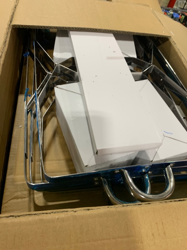 Photo 1 of Amhier Chafing Dishes for Buffet 9Qt 4 Pack [Multi-Size Food Pans] Stainless Steel Chafing Dishes [Sturdy and Durable] Chafing Dish Buffet Set for Weddings & Parties & Festival, Silver