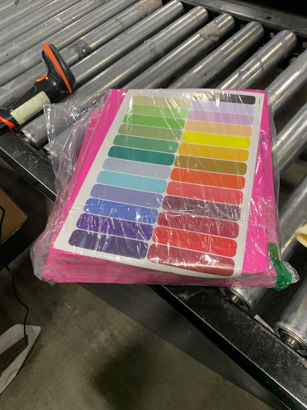 Photo 1 of 100 Packs Pink File Folder,1/3-Cut Tabs,Manilla File Folders Letter Size,8.5x11 Heavy Duty Paper File Folders for Office Filing,School Projects and Home,Organizer Documents