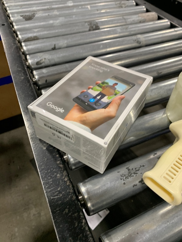 Photo 1 of Google Nest Doorbell (Wired, 3rd Gen) - 2K Video and Gemini, Live View, Night Vision, 2-Way Audio - Works with Google Home - 2025 Model - Snow