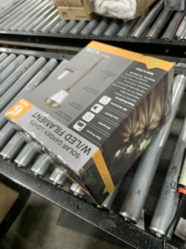 Photo 1 of XMCOSY+ Solar Pathway Lights - Durable Glass & Stainless Steel, 10/25 LM Brightness, 2 Adjustable Modes, Waterproof LED Garden Lights for Yard, Lawn, Driveway, Walkway & Landscape Decor (Warm White)