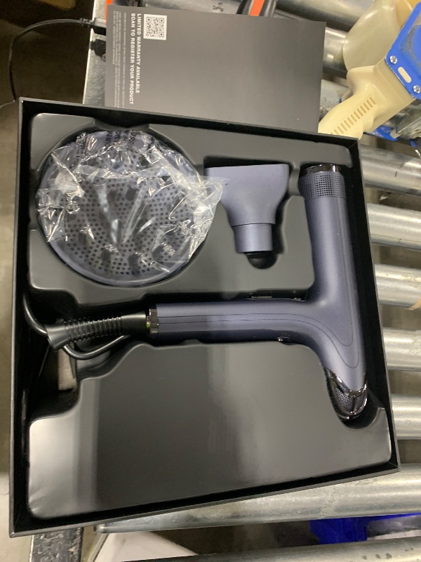 Photo 1 of Bio Ionic SMART-X Hair Dryer with Diffuser, High-Efficiency Blow Dryer with 3 Heat & 3 Speed Settings, Gently Dries, Defines & Reduces Frizz, Self-Cleaning Function, Alpine White