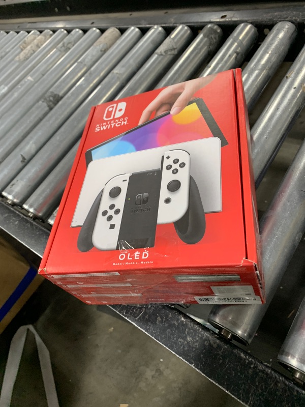 Photo 1 of Nintendo Switch – OLED Model w/White Joy-Con