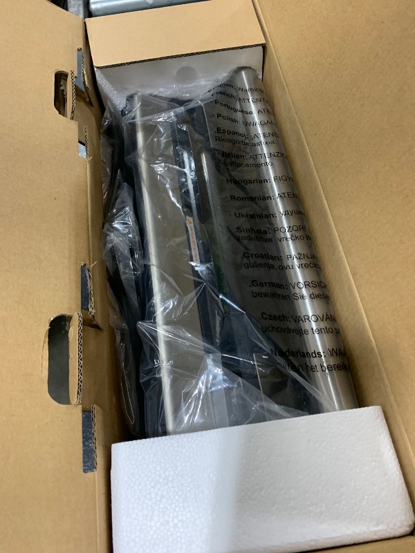 Photo 1 of Bonsenkitchen Vacuum Sealer for Food, Easy-Lock Handle Vacuum Sealer Machine with Bag Clip, Built-in Cutter and Bag Storage for Sous Vide and Meal Prep, 1 Roll Bag & 10 Pre-Cut Bags, Silver