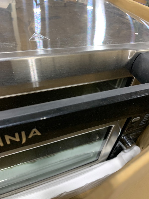 Photo 1 of Ninja DCT451 12-in-1 Smart Double Oven with FlexDoor, Thermometer, FlavorSeal, Smart Finish, Rapid Top Convection and Air Fry Bottom , Stainless Steel