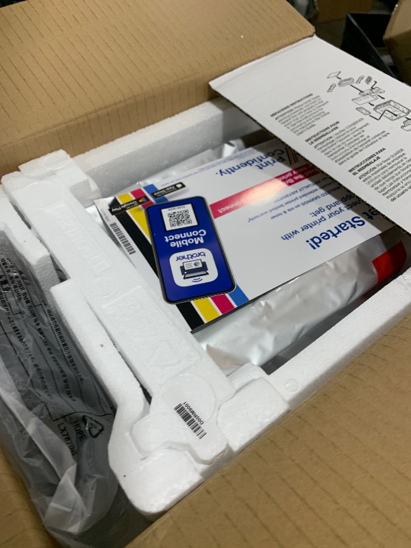 Photo 1 of Brother HL-L2405W Wireless Compact Monochrome Laser Printer with Mobile Printing, Black & White Output | Includes Refresh Subscription Trial(1), Works with Alexa