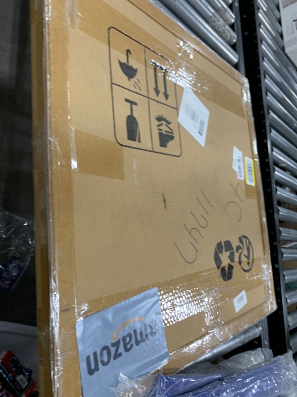 Photo 1 of Black Bathroom Mirror for Wall, 24 Inch Round Wavy Mirror with Wood Frame for Bathroom Bedroom Living Room or Entryway(24")