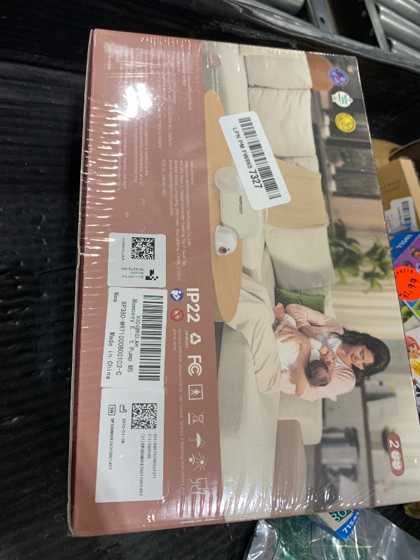 Photo 1 of Momcozy M5 Smart APP Controlled Wearable Breast Pump, Hands-Free Wireless Electric Pump, 3 Modes 9 Suction Levels, BPA-Free, Portable Lightweight, 24mm Flange, 2-Pack Cozy Red