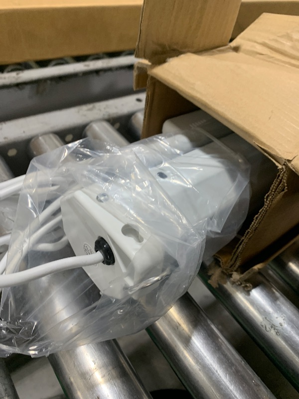 Photo 1 of 120" Motorized Projector Screen, Electric 16:9 Projector Screen with Remote Control, Indoor/Outdoor HD Movie Screen, Wall/Ceiling Mounted, Perfect for Home Office Theater TV, White