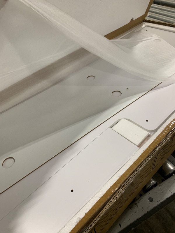 Photo 1 of KidKraft Ultimate Corner Wooden Play Kitchen with Lights & Sounds, Play Phone and Curtains, White