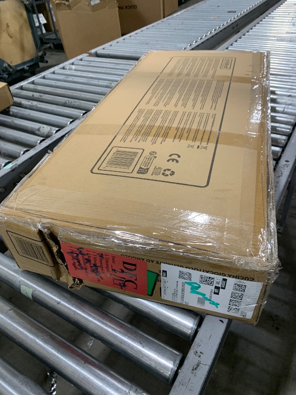 Photo 1 of KidKraft Ultimate Corner Wooden Play Kitchen with Lights & Sounds, Play Phone and Curtains, White