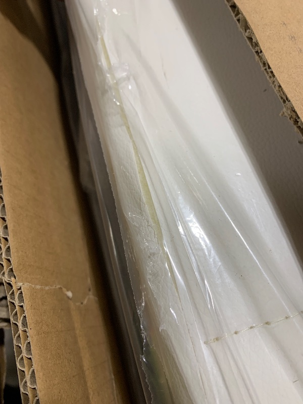 Photo 1 of Garvee White Queen PU Leather Upholstered Bed Frame with 4 Storage Drawers, Adjustable Headboard, Sturdy Wooden Slats, No Box Spring Required, Easy Assembly
