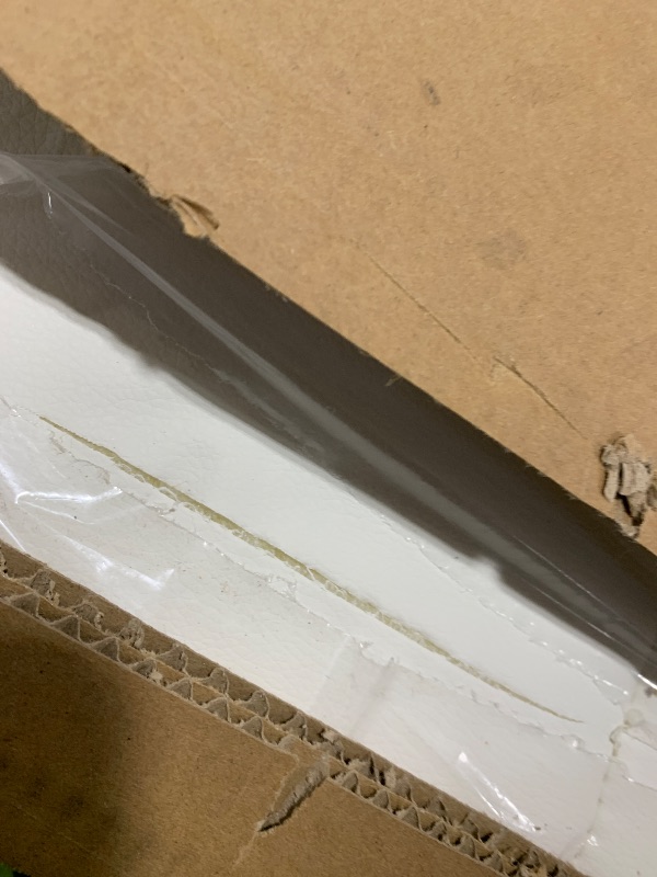 Photo 1 of Garvee White Queen PU Leather Upholstered Bed Frame with 4 Storage Drawers, Adjustable Headboard, Sturdy Wooden Slats, No Box Spring Required, Easy Assembly
