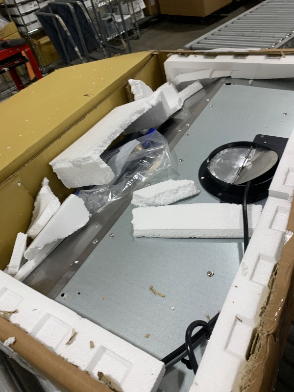 Photo 1 of SIMILAR HOOD TO STOCK IMAGE BUT NOT EXACT MODEL*********Zephyr AK2136C Typhoon 850 CFM 36 Inch Wide Under Cabinet Range Hood with LED Lights - Stainless Steel