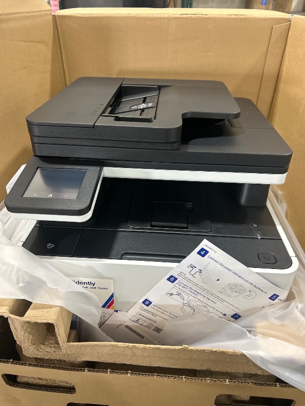 Photo 1 of Brother MFC-L8730CDW Business Color Laser All-in-One Printer with Duplex Print, Scan, Copy, Wireless Networking, and Advanced Security Features