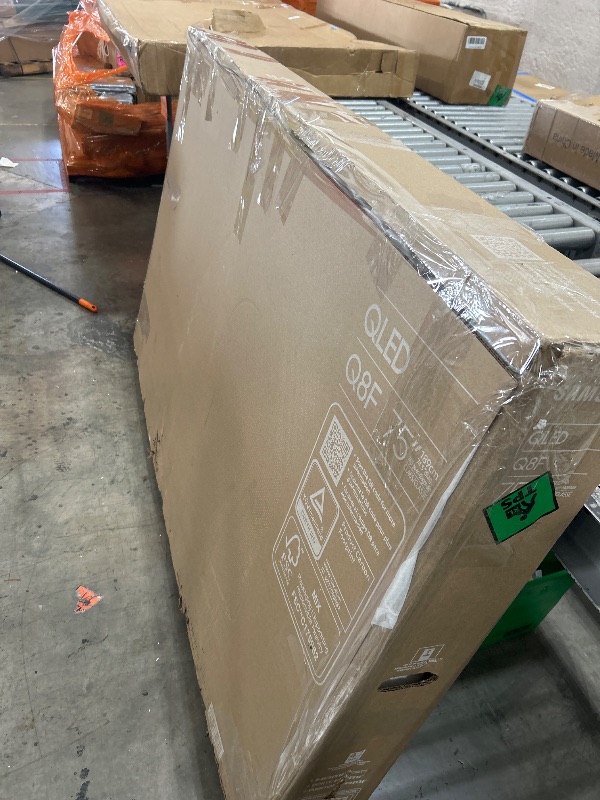 Photo 1 of Samsung 75-Inch Class QLED Q8F 4K UHD Smart TV (2025 Model) Q4 AI Processor, 100% Color Volume with Quantum Dot, AirSlim Design, Endless Free Content, Samsung Vision AI, Alexa Built-in
