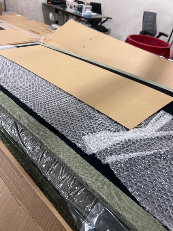 Photo 1 of GREEN SECTIONAL SOFA WITH INSIDE STORAGE