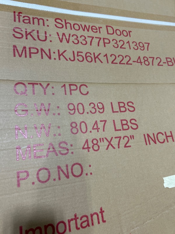 Photo 1 of SHOWER DOOR