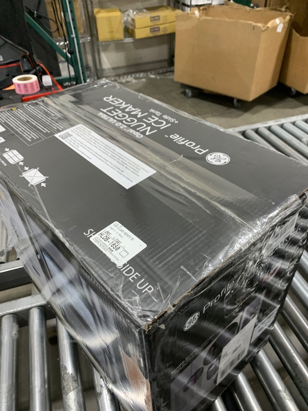 Photo 1 of GE Profile Opal 2.0 Ultra Nugget Ice Maker with Side Tank and Scale Inhibiting Filter, Scoop Included, 38 lbs in 24 Hours, Pellet Ice Machine with WiFi & Smart Connected, Stainless Steel
