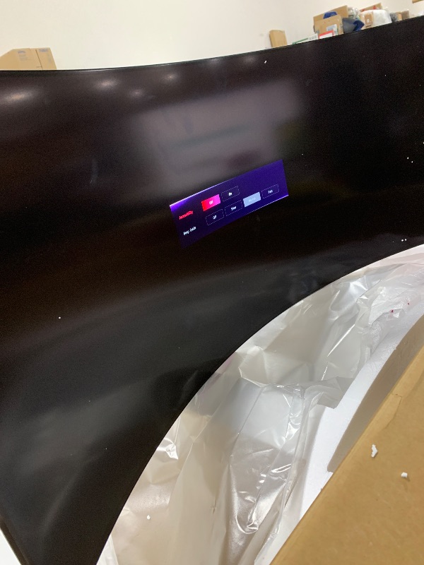 Photo 1 of LG 45GS95QE Ultragear OLED Curved Gaming Monitor 45-Inch WQHD 800R 240Hz 0.03ms DisplayHDR True Black 400 AMD FreeSync Premium Pro NVIDIA G-Sync HDMI 2.1 DisplayPort Tilt/Height/Swivel Stand - Black