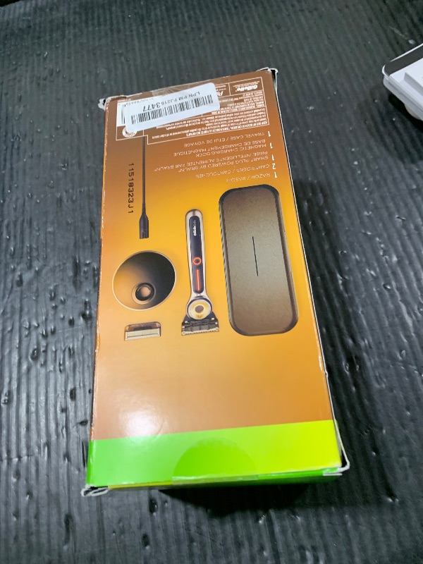 Photo 1 of Gillette Heated Razor for Men, Deluxe Travel Shave Kit by GilletteLabs, 1 Handle, 2 Blade Refills, Charging Dock, Case