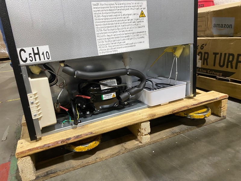 Photo 1 of BLACK+DECKER 17 Cu. Ft. Convertible Freezer Refrigerator, Upright Freezer with Glass Shelves, ENERGY STAR rated, Frost Free, BUC1700XB, Black