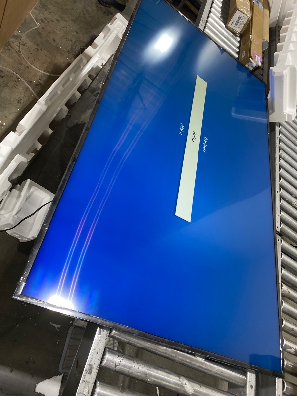 Photo 1 of Samsung Business QB75R 75 inch 4K UHD 3840x2160 LED Commercial Signage Display for Business with HDMI, Wi-Fi, 350 nit (LH75QBREBGCXZA), Black