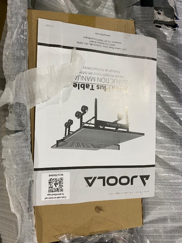 Photo 1 of Joola Nova Pro Plus Outdoor Table Tennis Table with Weatherproof Net Set
