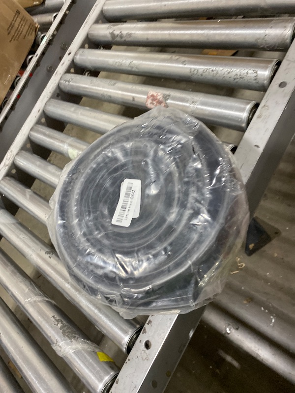 Photo 1 of MYFAMIREA 10FT Floor Cord Cover Heavy Duty Cable Cover Protector 3 Channels Extension PVC Floor Wire Cover Outdoor Cord Hider Management Cord Cover for Wire on Floor for Home Office Outdoor, Black