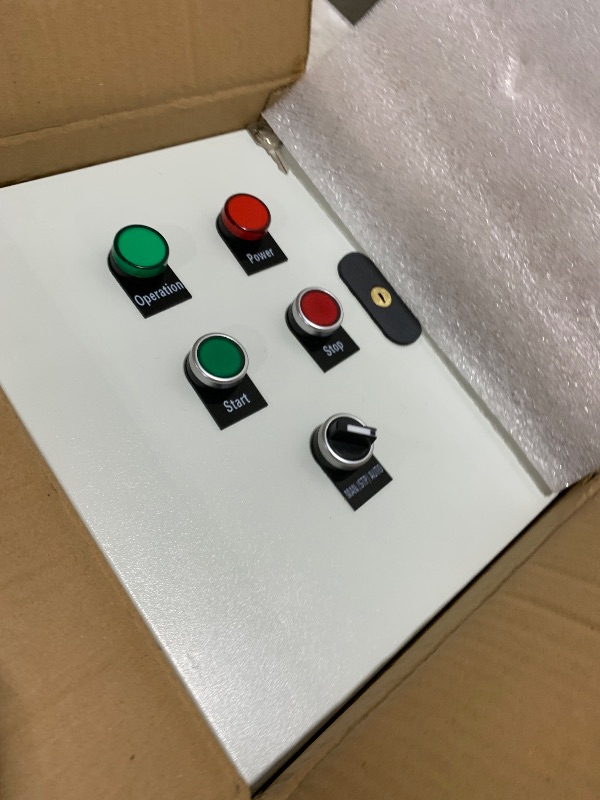Photo 1 of Adjustable 0.65~6.5 HP Well Pump Control Box, 240V, 4-Wire, Three-Phase Water Pump Control Box for Deep Well Submersible Pump with Float Switch, Key Lock, IP65 Waterproof for Indoor and Outdoor Use