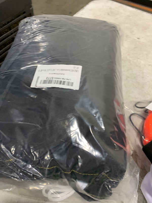 Photo 1 of LIBZAKI Snowmobile Cover Waterproof Sled Ski Cover 600D Heavy Duty Oxford Fabric Freeze-Resistant Down to -40°F Compatible with Polaris,Ski-Doo,Arctic Cat,Yamaha,Lynx,Camso,CFMOTO 126"-145" Red