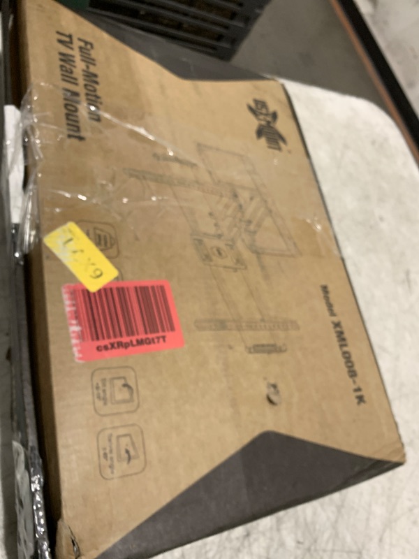 Photo 1 of **INCOMPLETE** USX Mount Full Motion TV Wall Mount for Most 42-90 inch Flat Screen/LED/4K, TV Mount Bracket Dual Swivel Articulating Tilt 6 Arms, Max 16" Wood Studs, VESA 600x400mm, Holds up to 132lbs