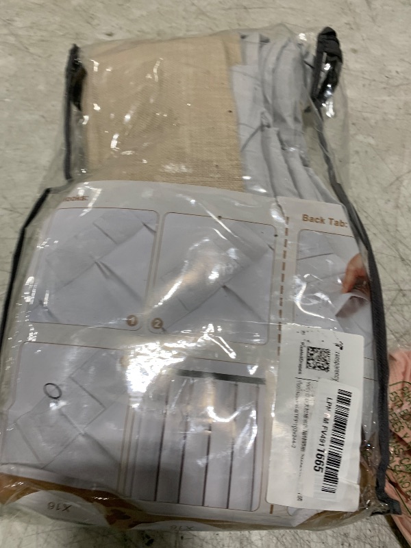 Photo 1 of Heavy Natural Linen 100% Light Blocking Curtains & Drapes 96 Inches Long 2 Panels Set for Bedroom, Neutral Pinch Pleated Black Out Thermal Warm Beige Curtain for Summer Heat Energy Efficient 40W x 96L