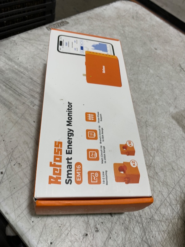 Photo 1 of Smart Home Energy Monitor Supports Home Assistant, Real-Time Accurate Energy Consumption Tracking, Electricity Usage Monitor with 16x60A Circuit Sensor, 36-Month History, Solar Metering, ETL Certified