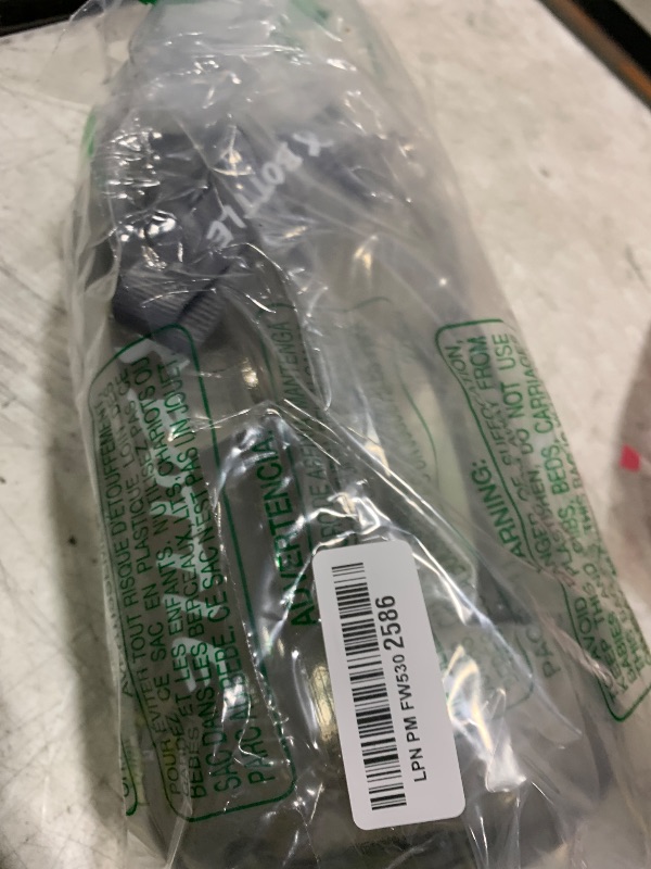 Photo 1 of 1 Gallon BPA Free Dishwasher Safe 128oz Large Water Bottle with Motivational Time Marker and Handle - Leak-proof Big Black Water Jug for Camping, Sports, Workouts (Chug Lid)
