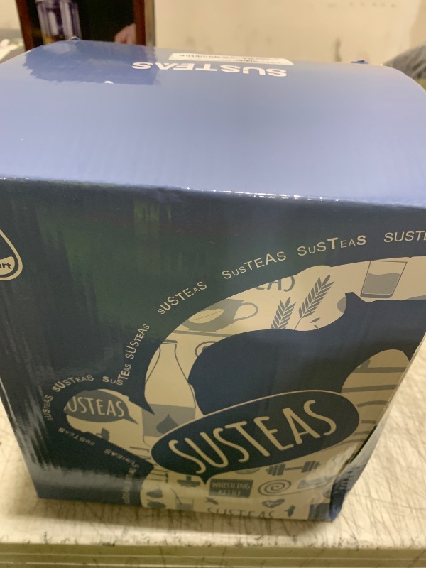 Photo 1 of SUSTEAS Stove Top Whistling Tea Kettle - Food Grade Stainless Steel Teakettle Teapot with Cool Touch Ergonomic Handle, With 1 Silicone Pinch Mitt Included,2.64 Quart(SILVER)